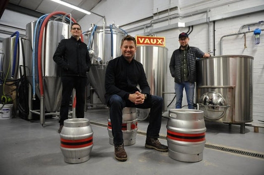 GEORGE CLARKE INVESTS IN THE FUTURE OF VAUX BEER