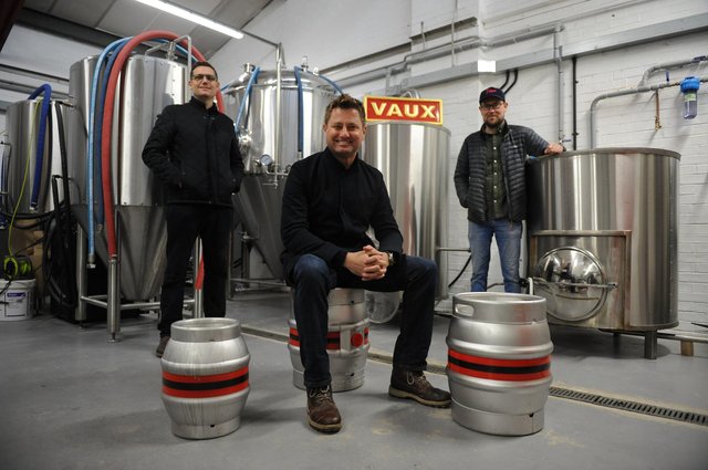 GEORGE CLARKE INVESTS IN THE FUTURE OF VAUX BEER