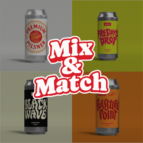 Mix & Match 12-pack cans (20% Discount)
