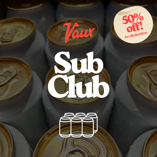 VAUX Sub Club - Beer Subscription (discount applied at checkout)