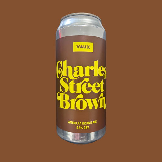 Charles Street Brown- American Brown Ale 4.6% - 440ml can