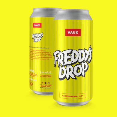Freddy's Drop - New Zealand Session IPA 4.3% - 440ml can