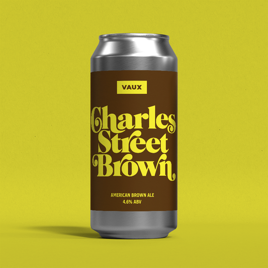 Charles Street Brown- American Brown Ale 4.6% - 440ml can