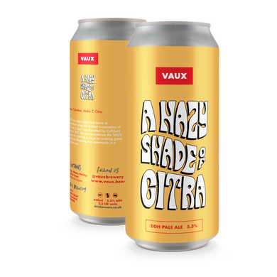 A Hazy Shade of Citra - DDH Pale 5.3% - 440ml can
