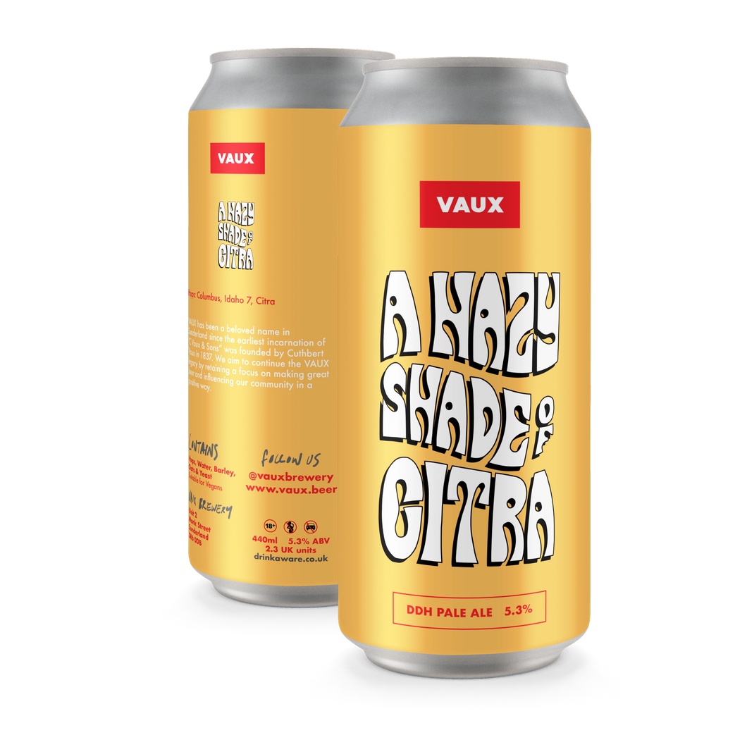 A Hazy Shade of Citra - DDH Pale 5.3% - 440ml can