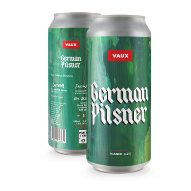 VAUX German Pilsner - Lager 4.2% - 440ml can